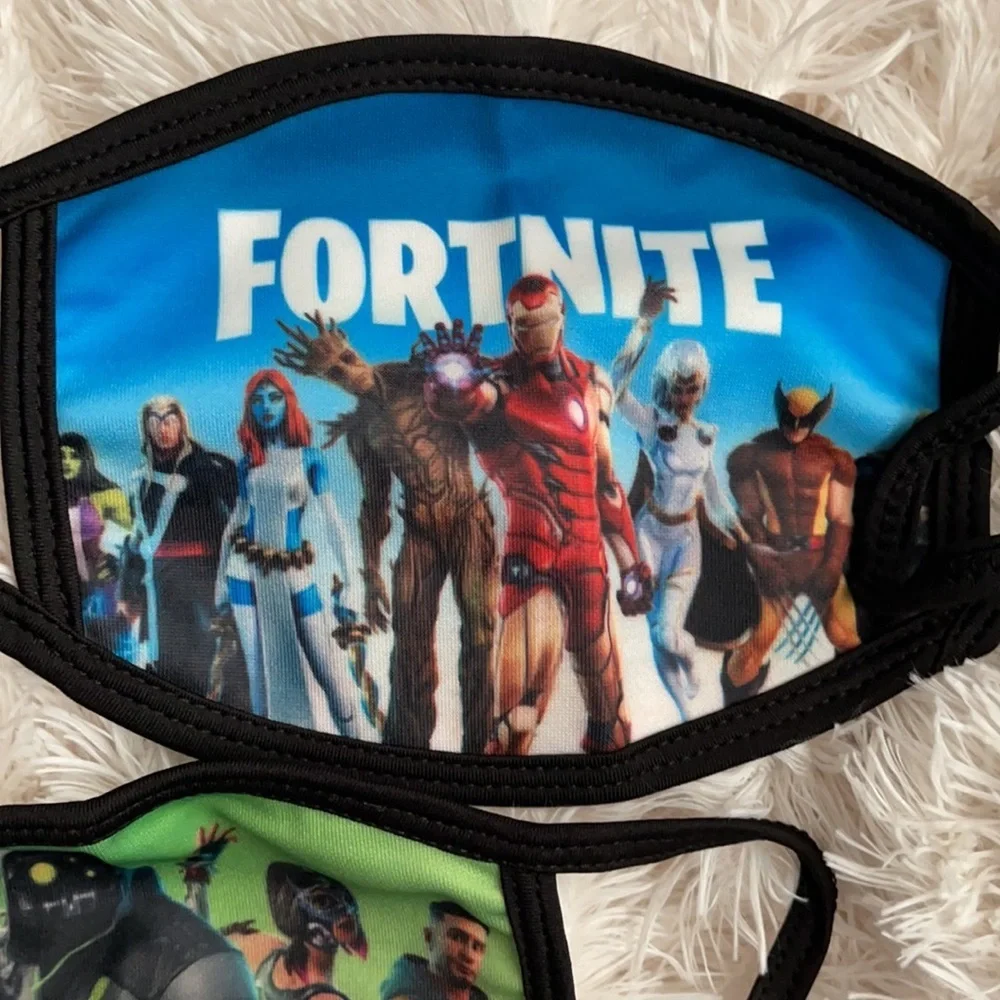 6/$20 New set/3 Fortnite face masks